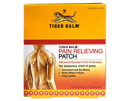 Tiger Balm Pain Relieving Patch 5Ct(10 Pack)